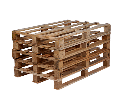Afbeelding Pallets - hout - gebruikt