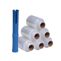 Afbeelding Bundelfolie Bulkpakket: Groot (6 rollen bundelfolie transparant + dispenser)