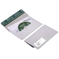 Afbeelding Verzendenvelop CD, massief karton, wit