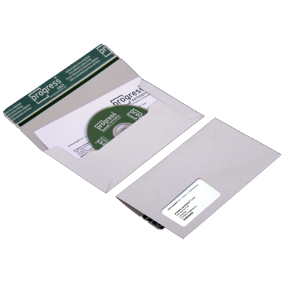 Enveloppen Verzendenvelop CD, massief karton, wit 1