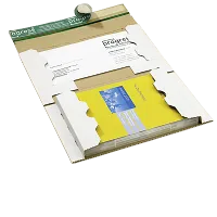 Afbeelding Verzendenvelop DVD, golf karton
