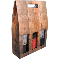 Afbeelding Draagkarton – Barrel wood – 3 flessen