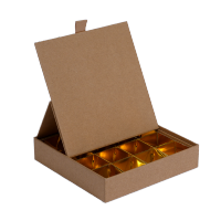 Afbeelding Bonbon doosjes bruin