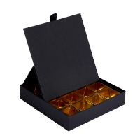 Afbeelding Bonbon doosjes zwart