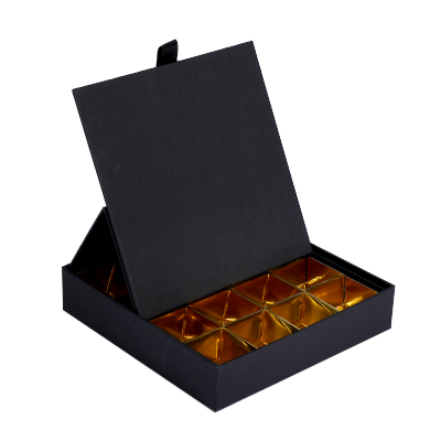 Chocolade verpakking Bonbon doosjes zwart 1