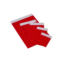 Afbeelding Cadeauzakjes glanzend rood