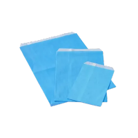 Afbeelding Cadeauzakjes kraft blauw