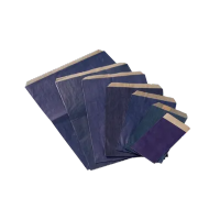 Afbeelding Cadeauzakjes kraft donkerblauw