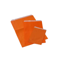 Afbeelding Cadeauzakjes kraft oranje