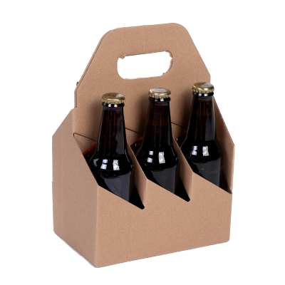 Flesverpakking Bierverpakking - draagkarton 6 flesjes 1