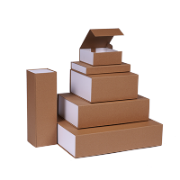 Afbeelding Magneetdozen – bruin en wit