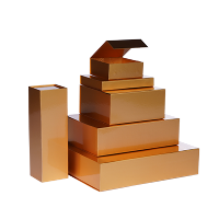 Afbeelding Magneetdozen - goud
