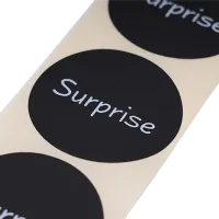 Afbeelding Stickers – Surprise - zwart