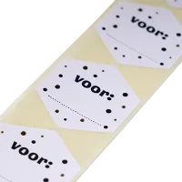 Afbeelding Stickers – Voor: - wit
