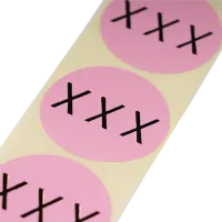 Afbeelding Stickers – XXX - lichtroze