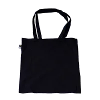 Afbeelding Fairtrade canvas tassen - zwart