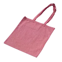 Afbeelding Gerecyclede katoenen tassen - rood