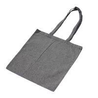 Afbeelding Gerecyclede katoenen tassen - zwart