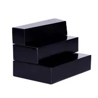 Afbeelding Wijndozen - geschenkdoos - zwart